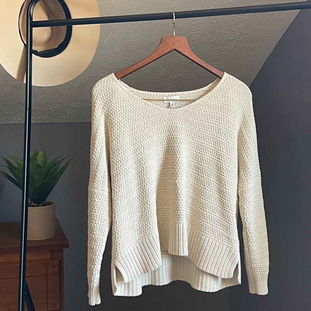 Lucky Brand beige sweater